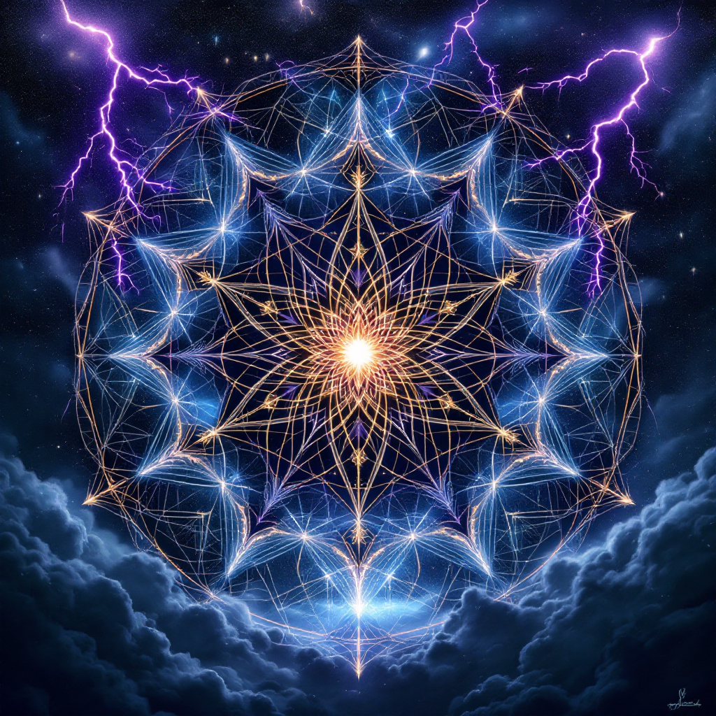 Thunder Storm Mandala